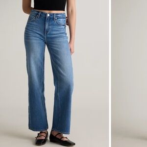 Quince Light Blue Flare Jeans